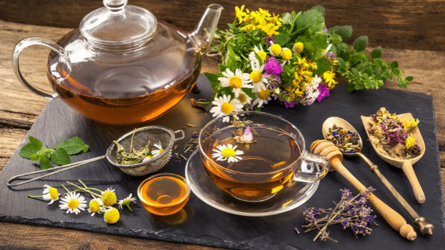 Aromatic Plants Herbal Teas 