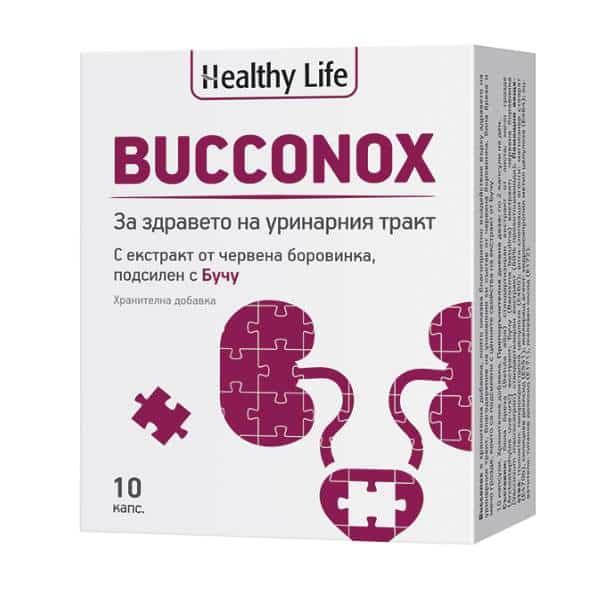 BUCCONOX x10caps Natural Detox Solutions