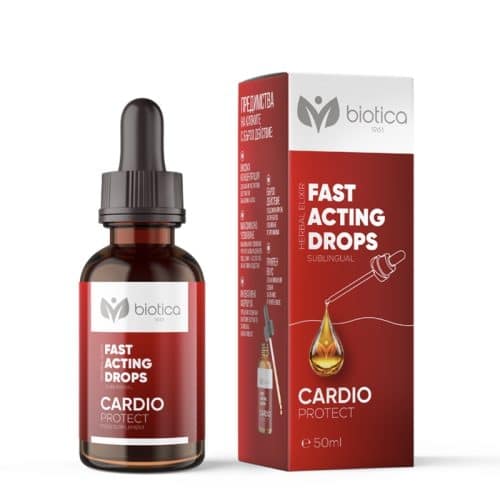 Cardio Protect Sublingual Drops 50 ml Biotica – herbal heart and circulation support liquid supplement