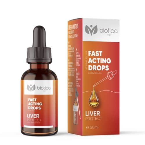 Liver Protect Sublingual Drops 50 ml Biotica – herbal liver support liquid supplement