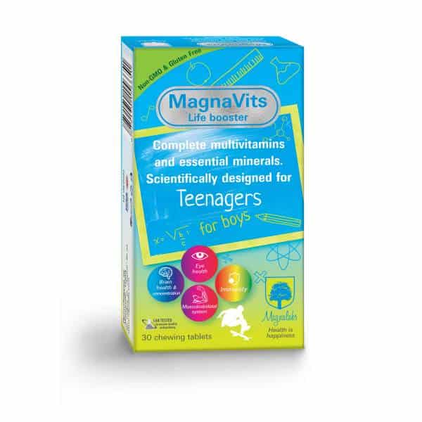 Magnalabs Magnavits vitamins for teenage boys 30 tablets