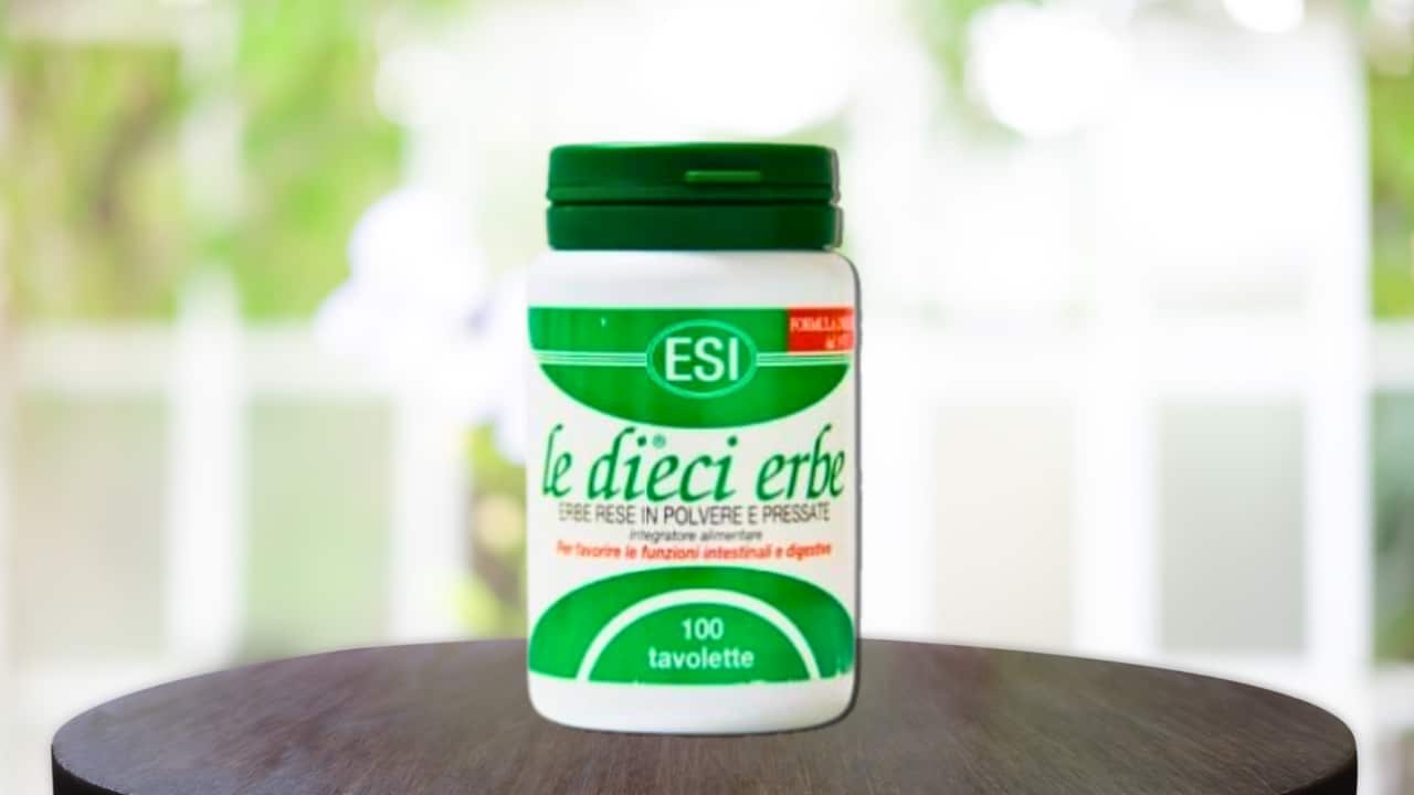 Tackle digestive discomfort with ESI Le Dieci Erbe 100 tabs