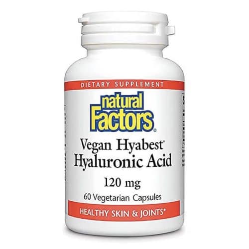Natural Factors Hyabest Hyaluronic Acid 120 mg 60 capsules