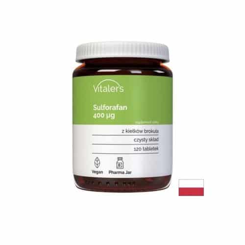 Sulforaphane from Broccoli Extract 120 Tablets Vitaler’s – broccoli sprout detox and antioxidant supplement
