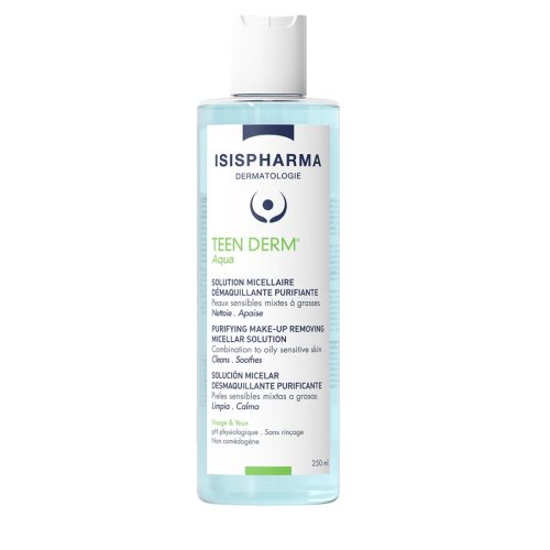 Teen Derm Aqua 250 ml Micellar water for oily skin IsisPharma