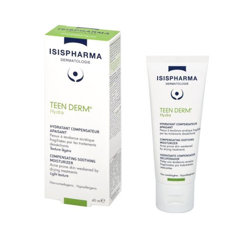 Teen Derm hydra - Hydrating and soothing face cream for acne-prone skin 40 ml IsisPharma