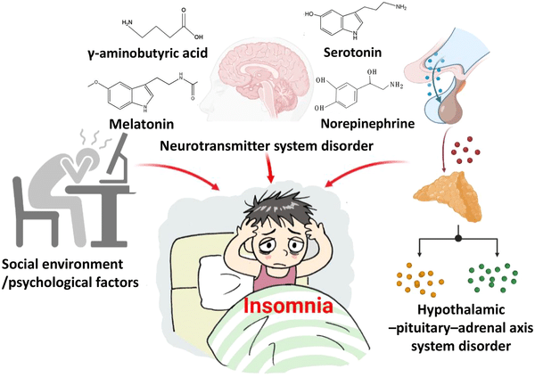 Mechanism of action for insomnia relief